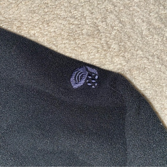 Mountain hardware fleece black quarter zip sweatshirt - Picture 7 of 8